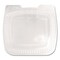Handi-Foil 8.63 in. x 3 in. x 9 in. 60 oz. Handi-Lock Plastic Food Container - Clear (200/Carton)